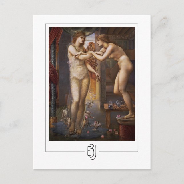 Edward Burne-Jones #10 - vykort för konstföremål (Framsida)