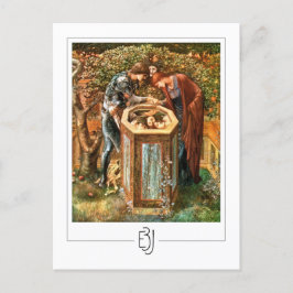 Edward Burne-Jones #160 - Fin Art Postcard Vykort