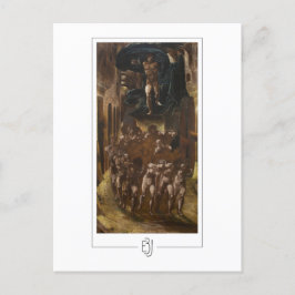 Edward Burne-Jones #16 - Fine Art Postcard Vykort