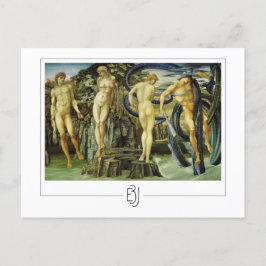 Edward Burne-Jones #19 - Fine Art Postcard Vykort