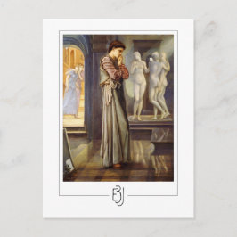 Edward Burne-Jones #22 - Finkonstkort Vykort