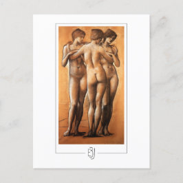Edward Burne-Jones #251 - Fin Art Postcard Vykort