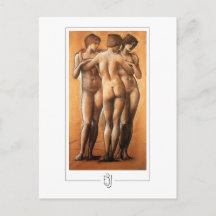 Edward Burne-Jones #251 - Finkonstkort
