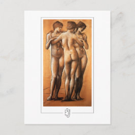 Edward Burne-Jones #251 - Finkonstkort Vykort