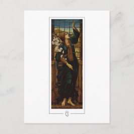 Edward Burne-Jones #48 - Finkonstkort Vykort