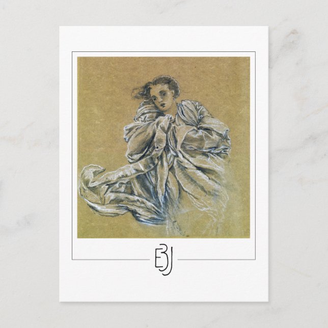 Edward Burne-Jones #49 - Finkonstkort Vykort (Framsida)