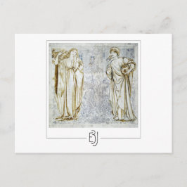Edward Burne-Jones #92 - Finkonstkort Vykort