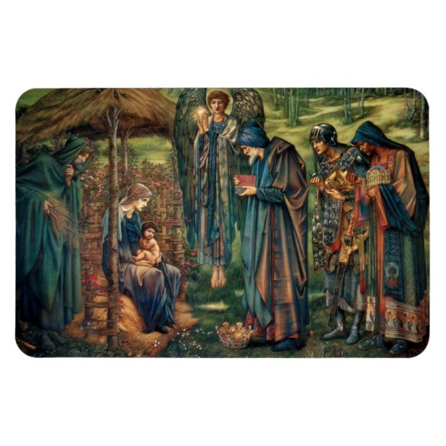 Edward Burne-Jones: Betlehem-stjärnan Magnet (Horisontell)