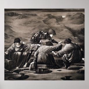 Edward Burne-Jones Perseus och Graeae Poster