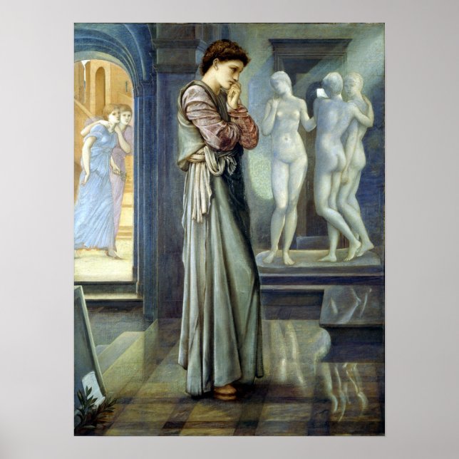 Edward Burne-Jones Pygmalion Poster (Framsidan)