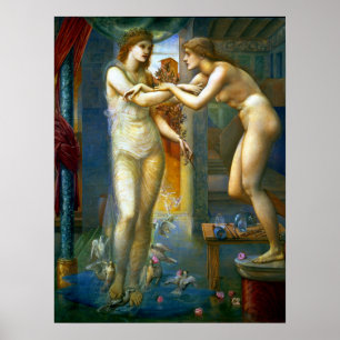 Edward Burne-Jones Pygmalion Poster
