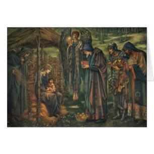 Edward Burne-Jones - stjärnan av Bethlehem Hälsningskort