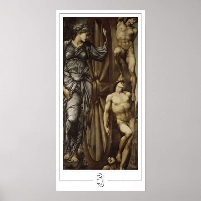 Edward Burne-Jones Zedign Art Poster #11 (Framsidan)