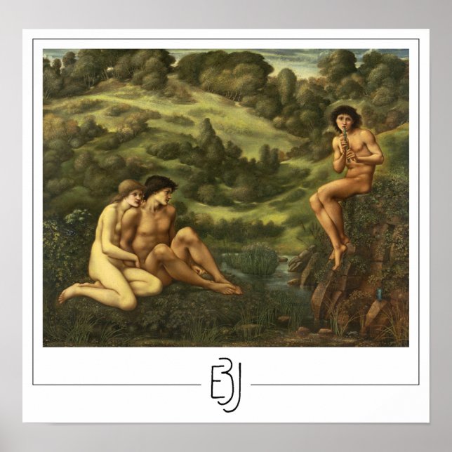 Edward Burne-Jones Zedign Art Poster #2 (Framsidan)