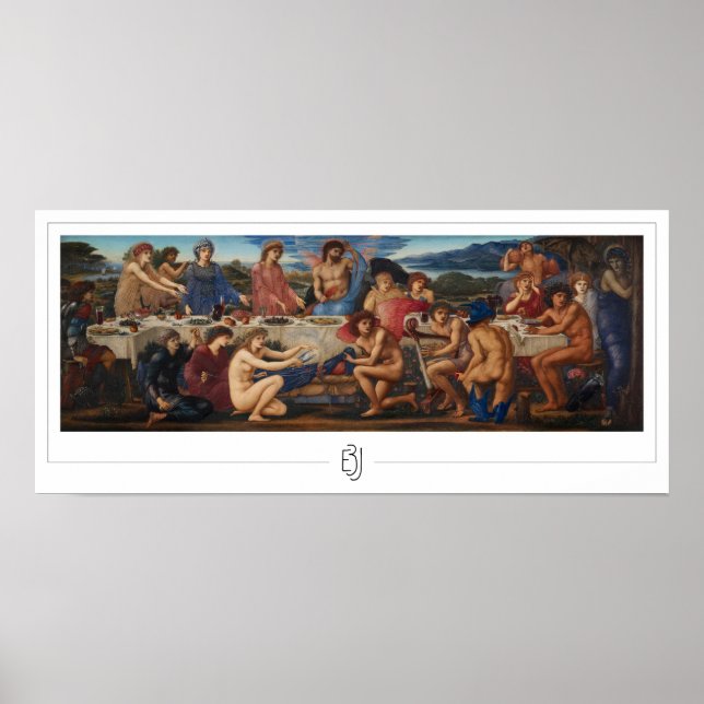 Edward Burne-Jones Zedign Art Poster nr 126 (Framsidan)