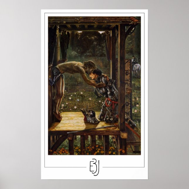 Edward Burne-Jones Zedign Art Poster nr 14 (Framsidan)