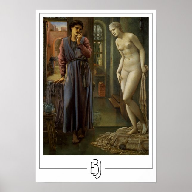 Edward Burne-Jones Zedign Art Poster nr 17 (Framsidan)