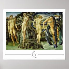 Edward Burne-Jones Zedign Art Poster nr 19