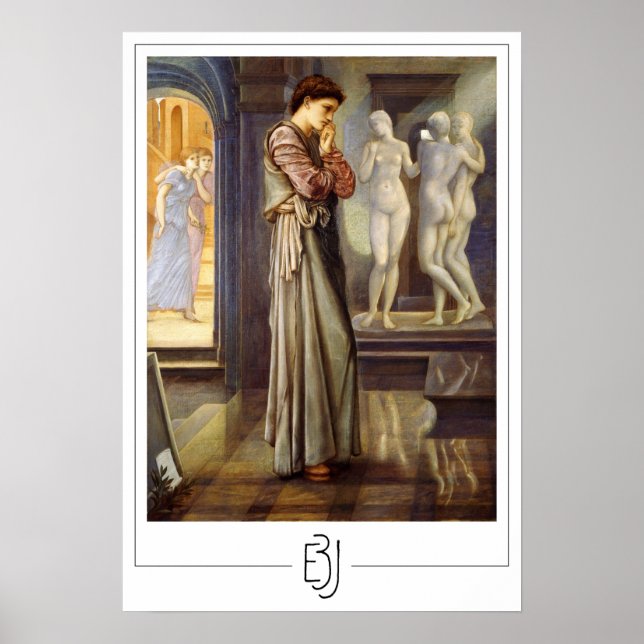 Edward Burne-Jones Zedign Art Poster nr 22 (Framsidan)