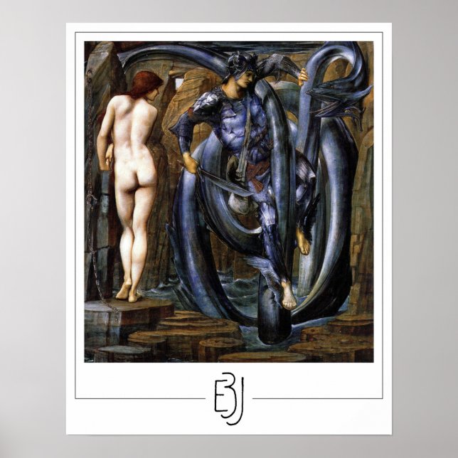 Edward Burne-Jones Zedign Art Poster nr 261 (Framsidan)