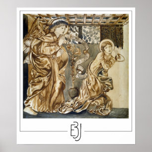 Edward Burne-Jones Zedign Art Poster nr 29