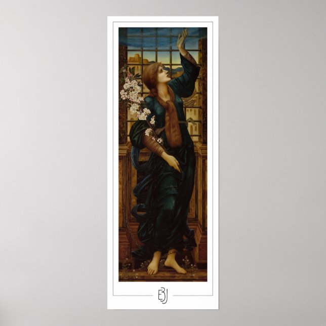 Edward Burne-Jones Zedign Art Poster nr 48 (Framsidan)