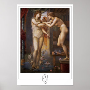 Edward Burne-Jones Zedign konstaffisch #10 Poster