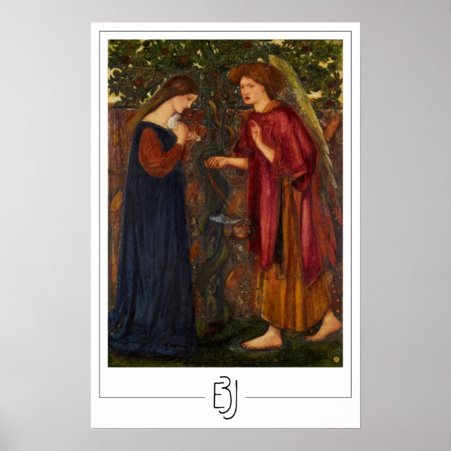 Edward Burne-Jones Zedign konstaffisch #1 Poster (Framsidan)