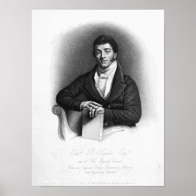 Edward Buttenshaw Sugden, 1st Baron St. Poster (Framsidan)