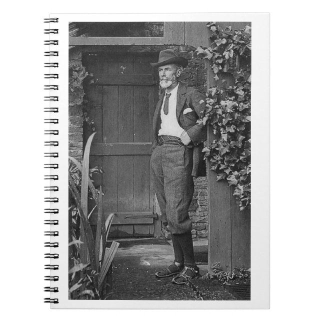Edward Carpenter anteckningsbok Med Spiral (Framsidan)