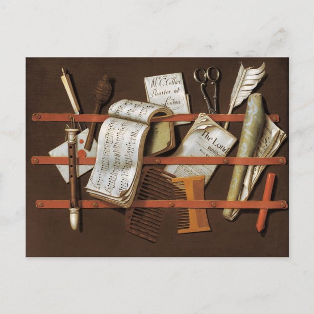Edward Collier - Brevbord Vykort (Framsida)