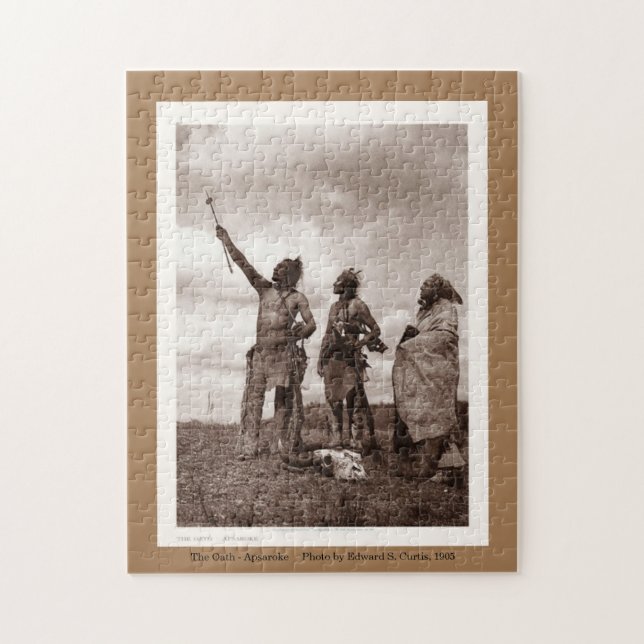 Edward Curtis ed Oath - Puzzle Pussel (Vertikal)