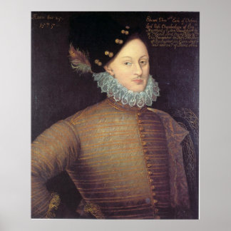 Edward de Vere, 17:e Earl of Oxford Poster