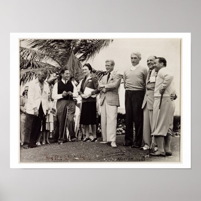 Edward, Duke of Windsor (1894-1972) och Wallis, Du Poster (Framsidan)