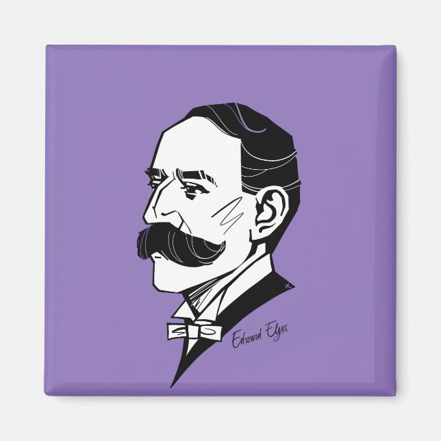 Edward Elgar Magnet (Framsidan)