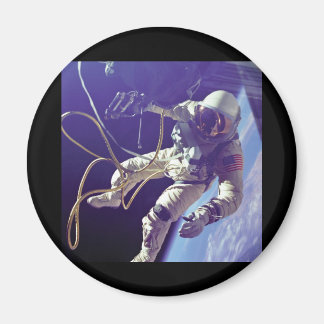 Edward H. White First American Space Walker NASA Magnet