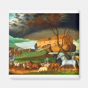 Edward Hicks Noahs Ark Magnet