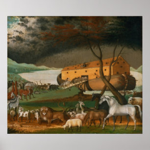 Edward Hicks - Noahs Ark Poster