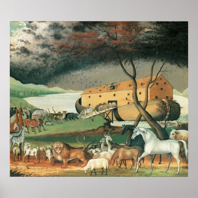 Edward Hicks Noah's Ark Poster (Framsidan)