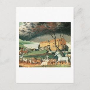 Edward Hicks Noahs Ark Vykort