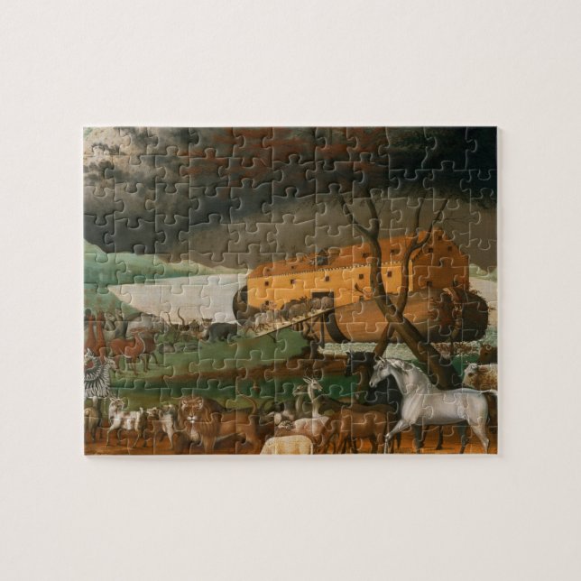 Edward Hicks - Noas ark Pussel (Horisontell)