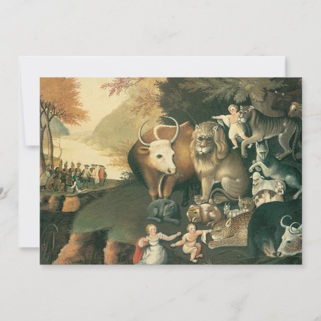 Edward Hicks Vintage Folk Art (Framsida)