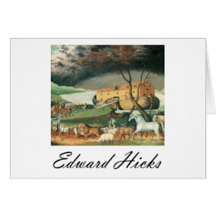Edward HicksNoahs ark Hälsningskort