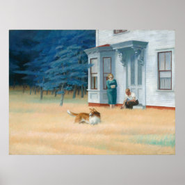 Edward Hopper Cape Cod Evening Poster