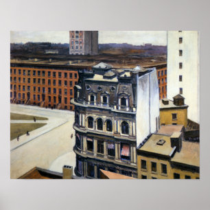 Edward Hopper City 13"x17" Poster