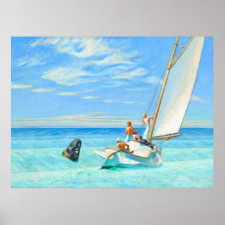 Edward Hopper Ground Swell (1939) Fine Art Poster