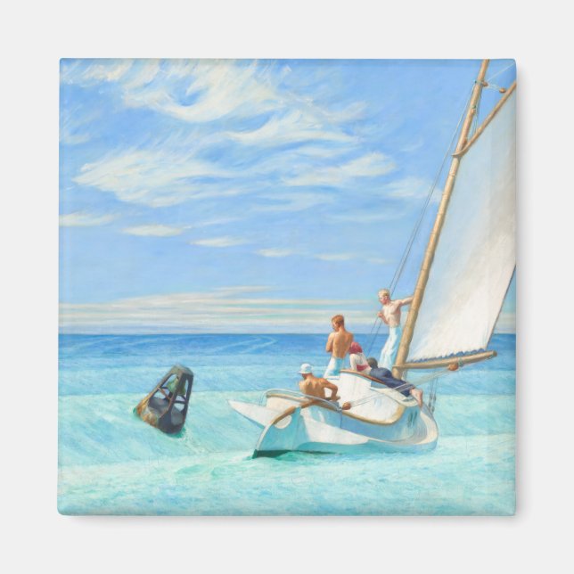 Edward Hopper Ground Swell 1939 Magnet (Framsidan)