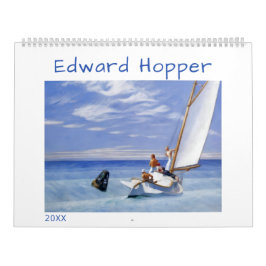 Edward Hopper Konstnärlig Väggkalender Kalender