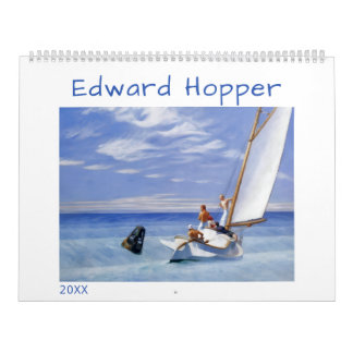 Edward Hopper Konstnärlig Väggkalender Kalender