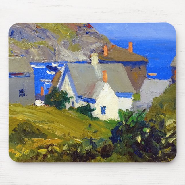 Edward Hopper Monhegan Houses Musmatta (Framsidan)